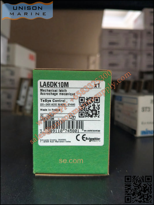 Schneider TeSys Deca Mechanical latch block : LA6DK10M