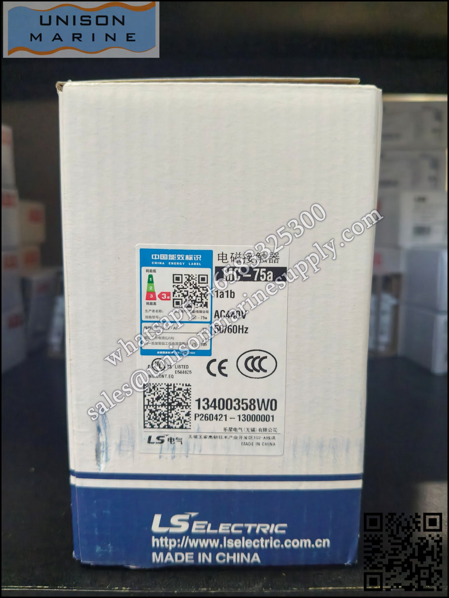 LS ELECTRIC - Contactor MC-75A 440VAC 1A1B