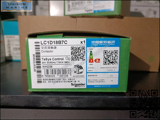 Schneider TeSys Deca Contactors : LC1D18B7C