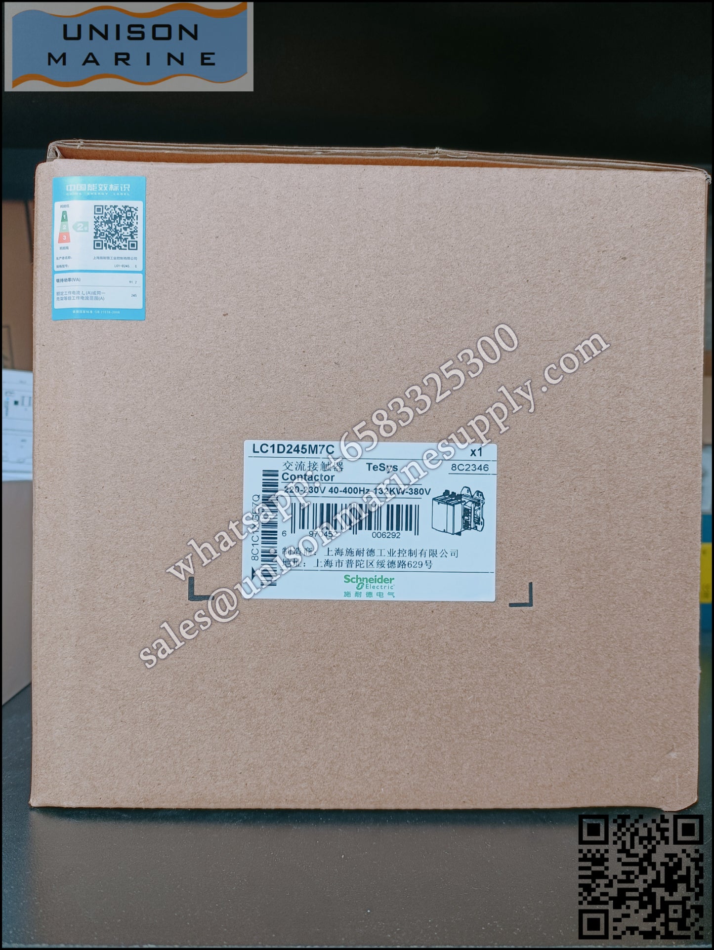 Schneider TeSys Deca Contactors: LC1D245M7C