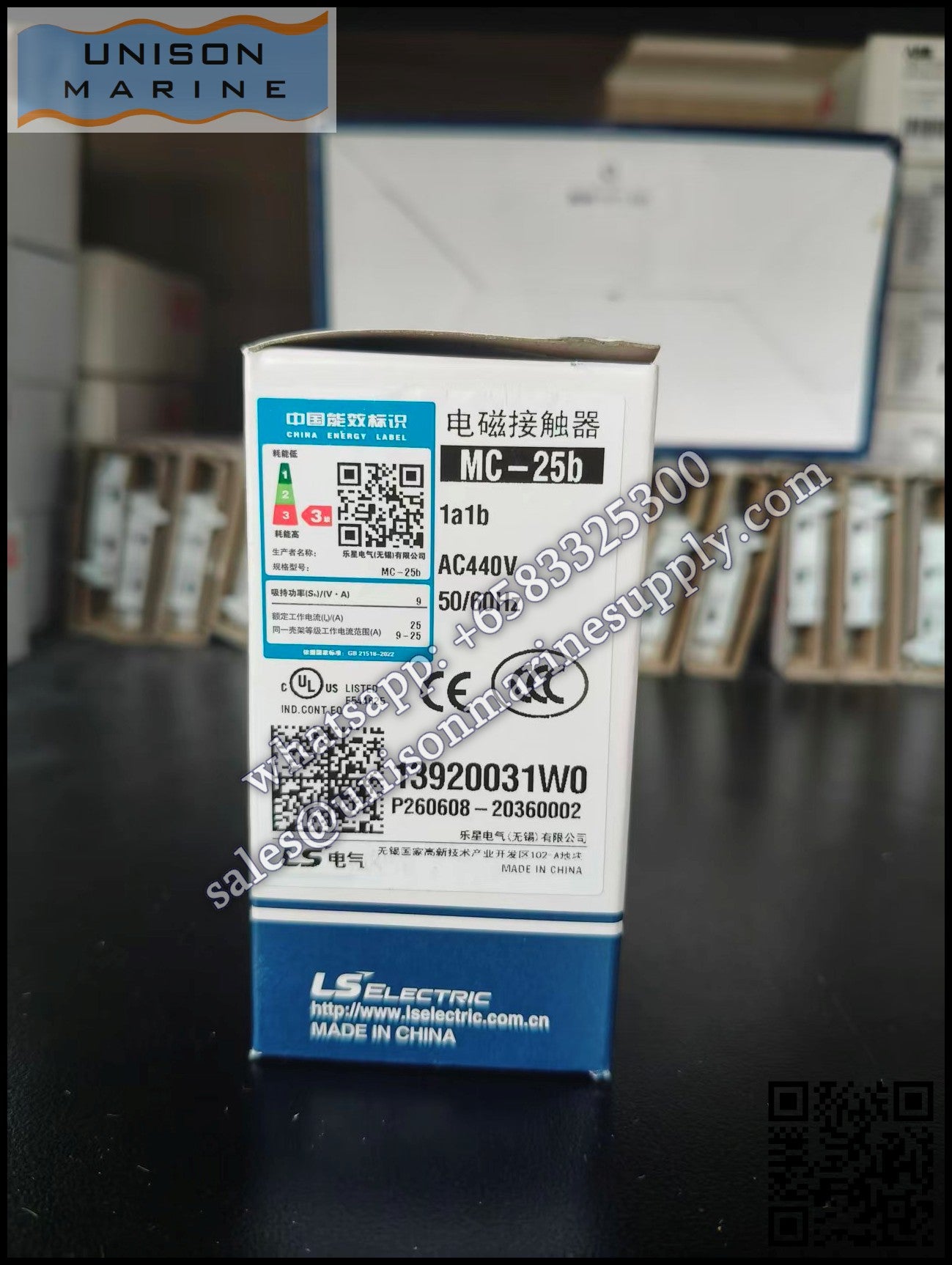 LS ELECTRIC - Contactor MC-25b 440VAC 1A1B