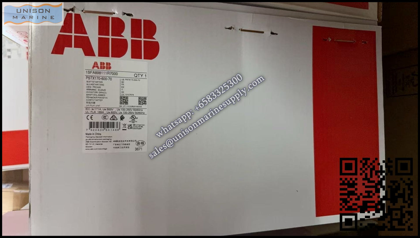 ABB Softstarter PSTX170-600-70, 1SFA898111R7000