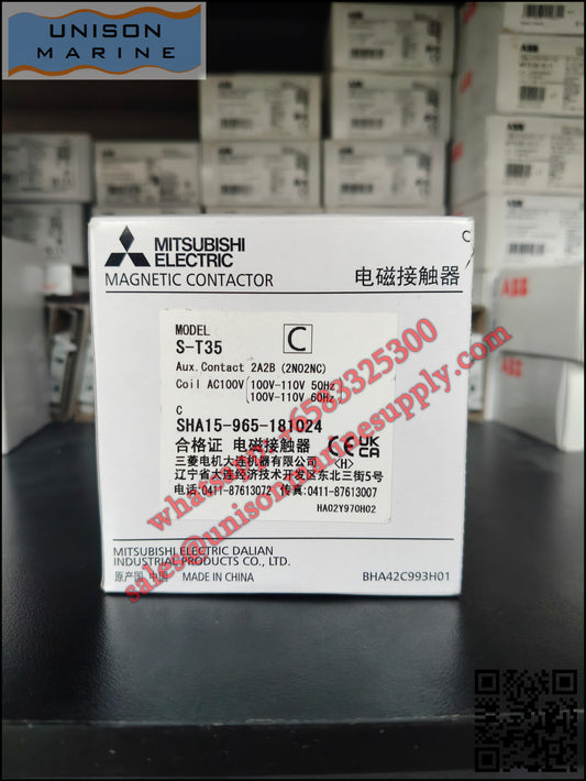 MITSUBISHI Magnetic Contactors: S-T35,2NO+2NC AC100-110V