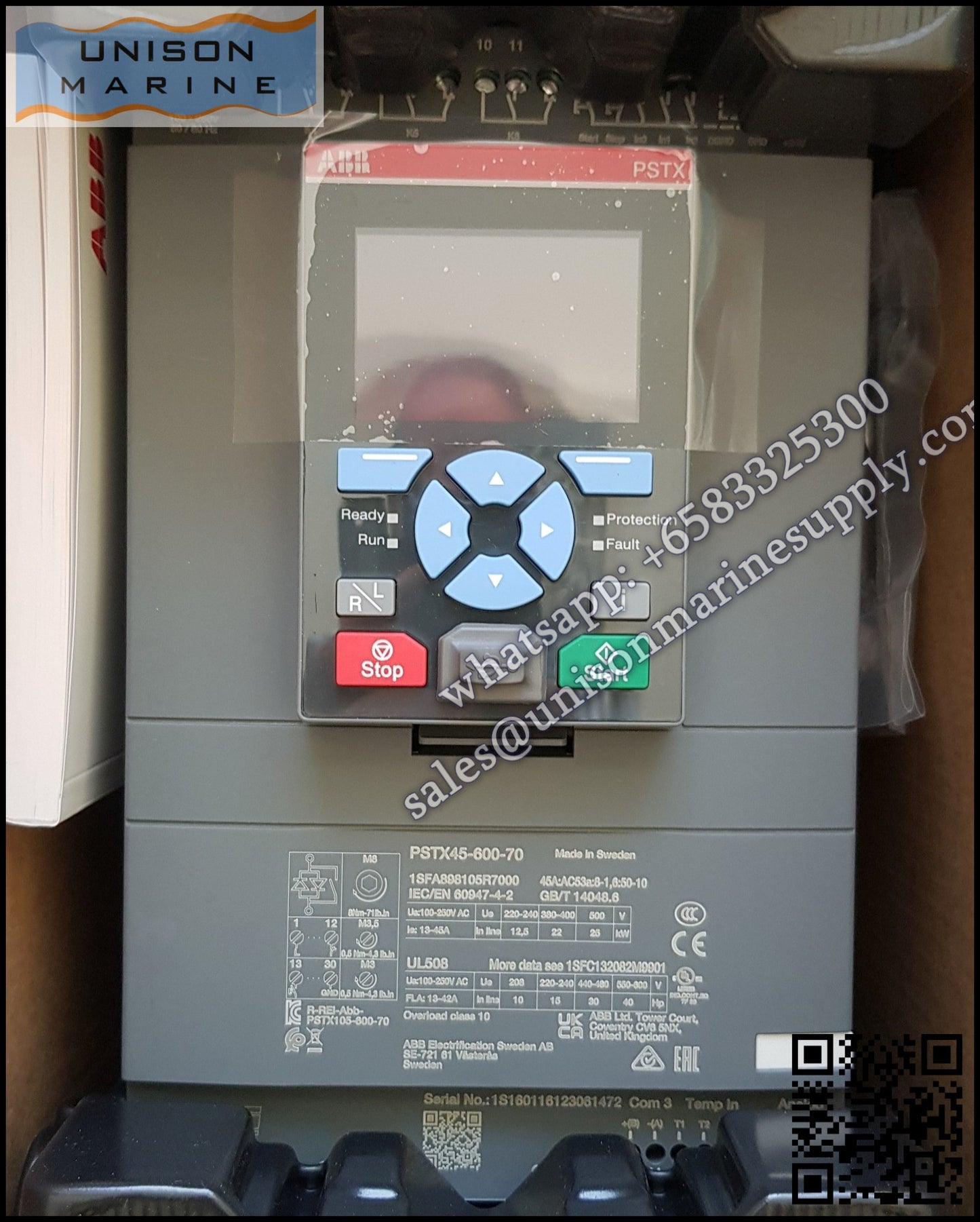 ABB Softstarter PSTX45-600-70, 1SFA898105R7000
