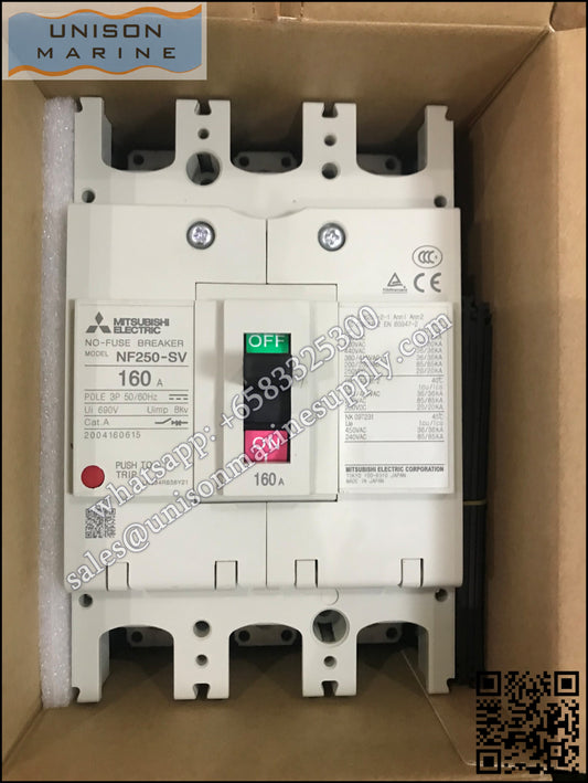 MITSUBISHI Low-voltage Circuit Breakers: NF250-SV 3P 160A