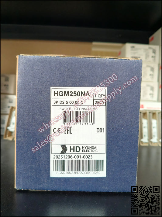 Hyundai Marine Circuit Breaker (MCCB) - HGM250NA 3P fixed type