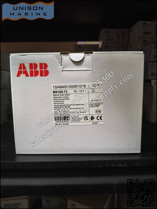 ABB Manual Motor Starter MS165-73 1SAM451000R1018