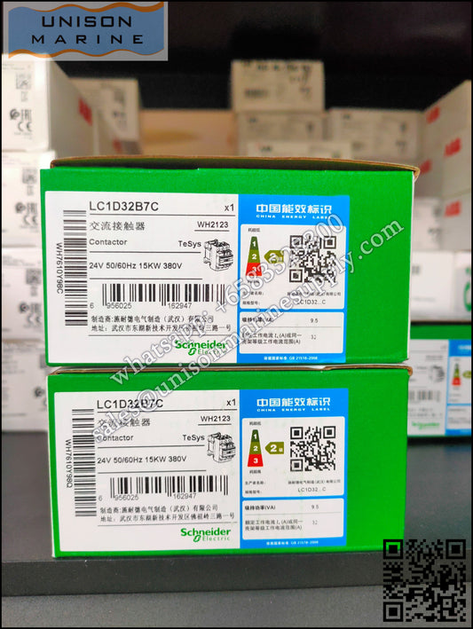 Schneider TeSys Deca Contactors : LC1D32B7C