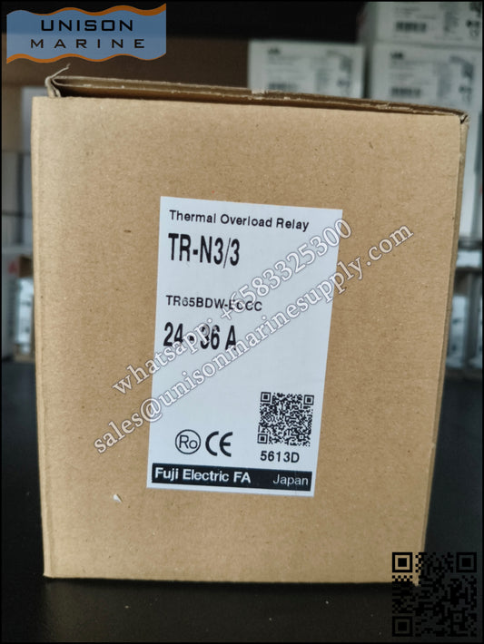 FUJI Thermal Overload Relay: TR-N3/3, Setting 24-36A