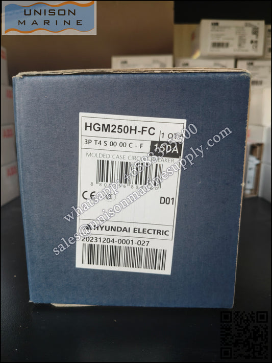 Hyundai Marine Circuit Breaker (MCCB) - HGM250L 3PT4S0000C 00150