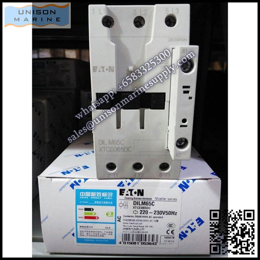 Eaton DILM Contactor, DILM65C-10 220-230V 50Hz Coil  3-Pole