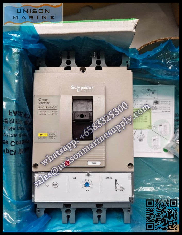 Schneider Electric circuit breaker -  NSC630K ETS2.3 630A,NSC630K3630K