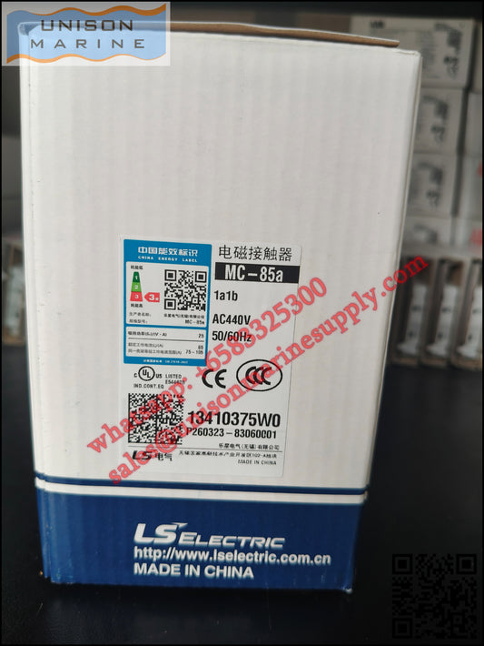 LS ELECTRIC - Contactor MC-85A 440VAC 1A1B