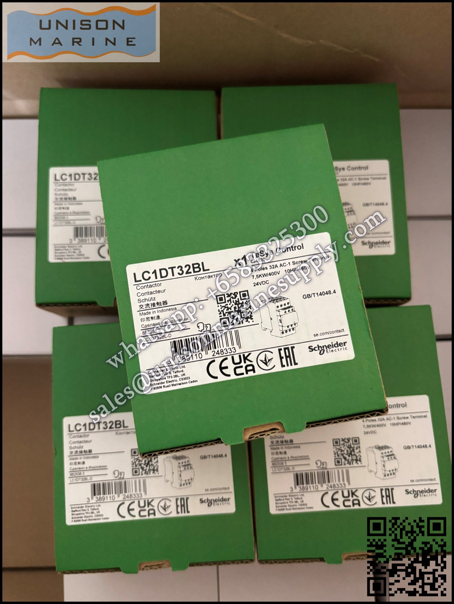 Schneider TeSys Deca Contactors : LC1DT32BL