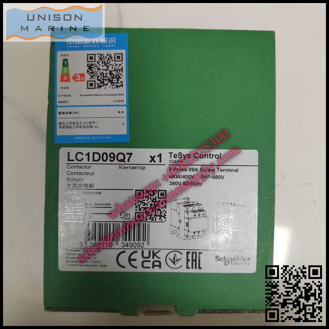 Schneider TeSys Deca Contactors : LC1D09Q7