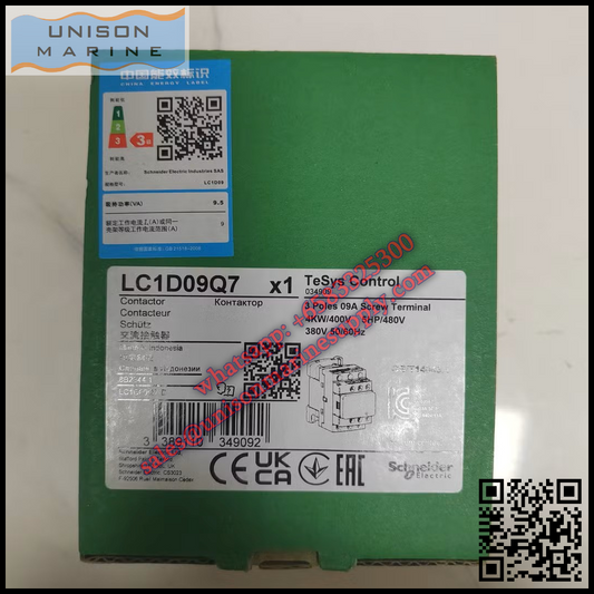 Schneider TeSys Deca Contactors : LC1D09Q7
