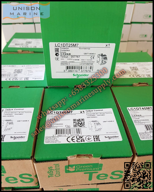 Schneider TeSys Deca Contactors :LC1DT25M7