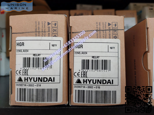 Hyundai Marine Control Relay (HGR): HGR22