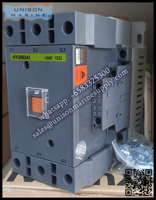 Hyundai Marine Magnetic Contactors：UMC150