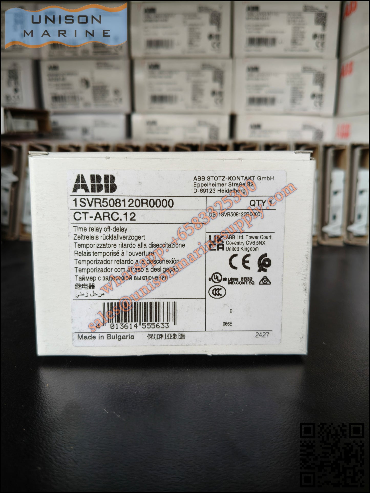 ABB Electronic Time Relay CT-ARC.12, 1SVR508120R0000