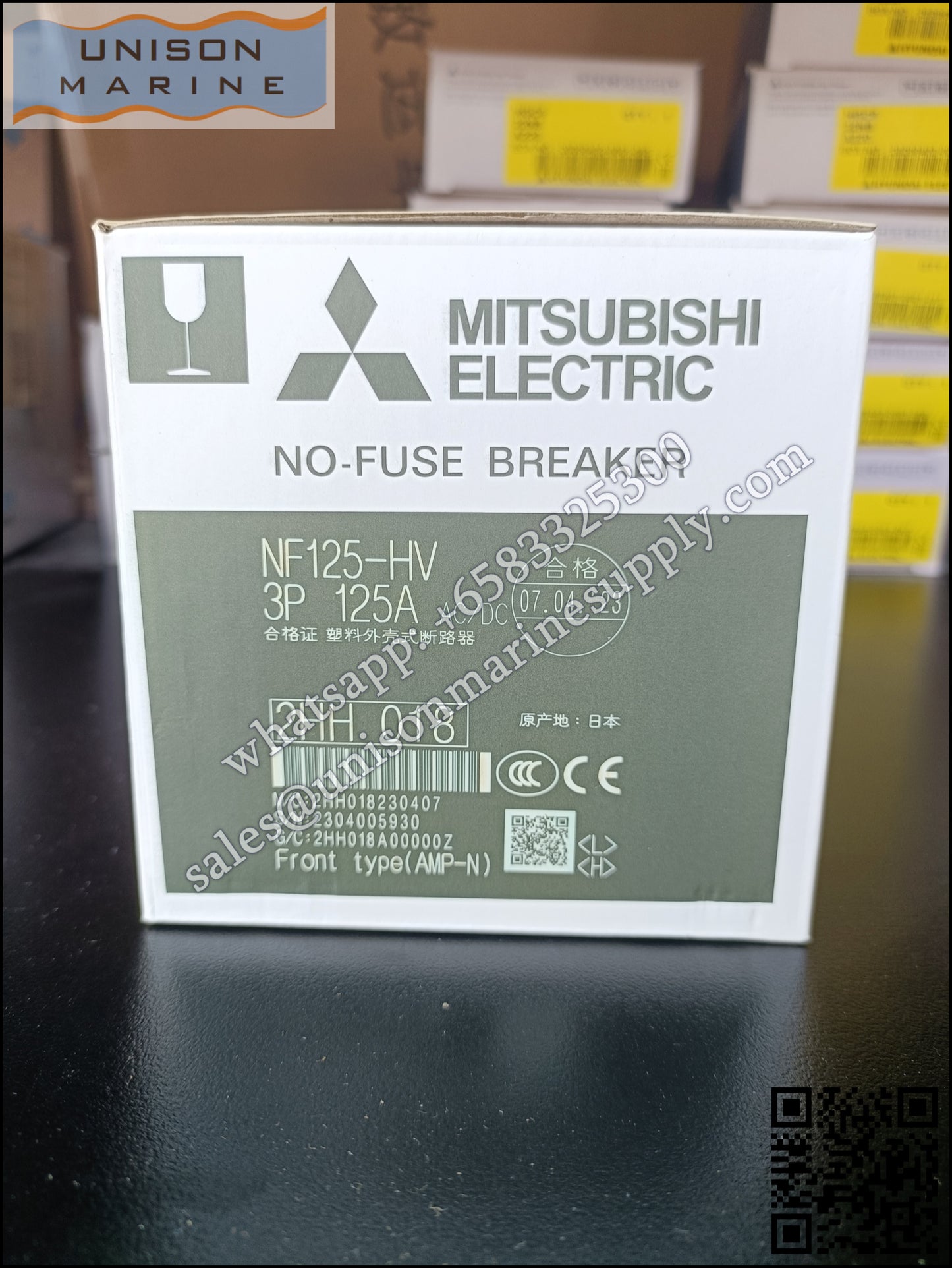 MITSUBISHI Low-voltage Circuit Breakers: NF125-HV 3P 125A