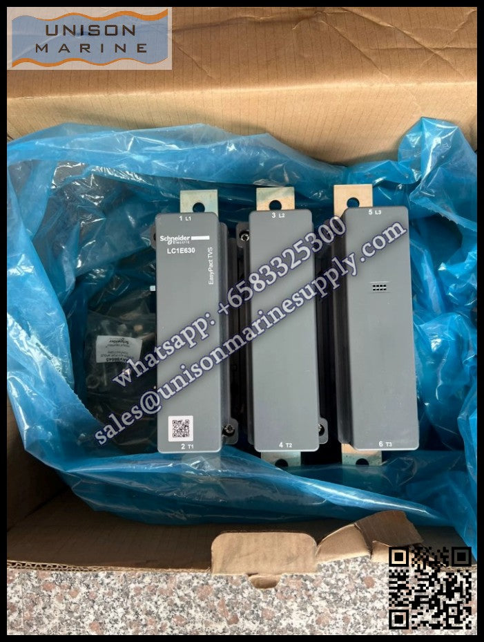 Schneider TeSys Deca Contactors : LC1E630M7N,630A 220VAC coil