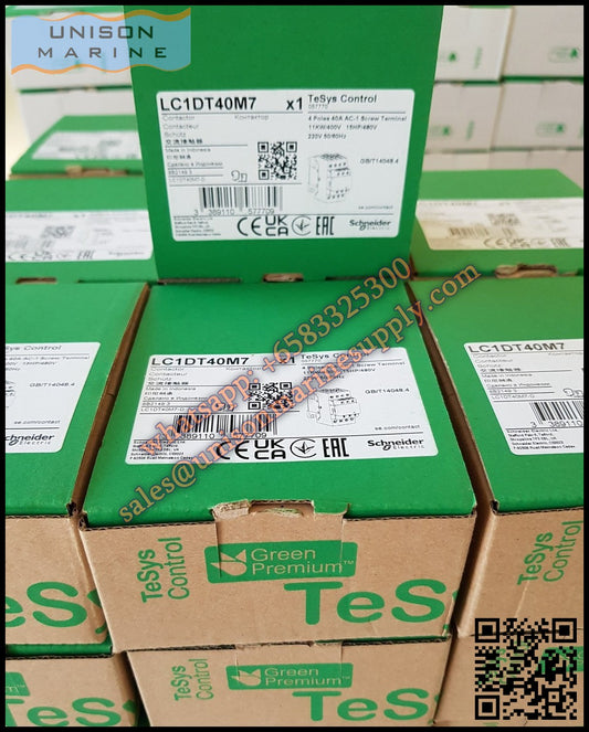 Schneider TeSys Deca Contactors: LC1DT40M7