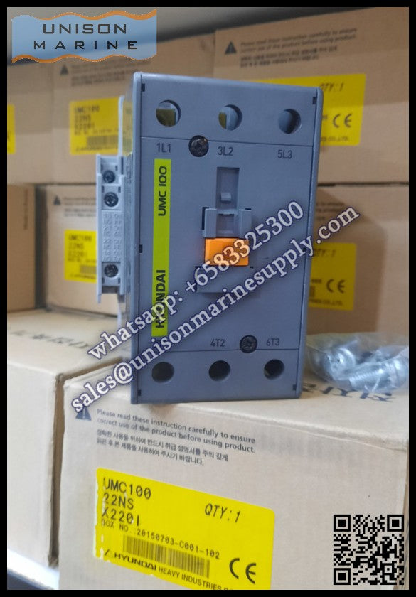 Hyundai Marine Magnetic Contactors UMC100