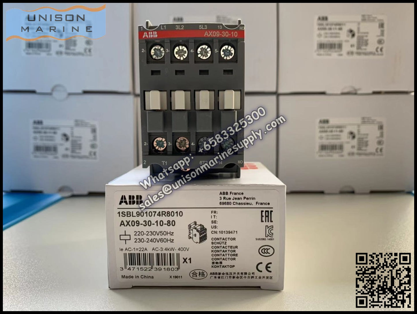 ABB Magnetic Contactors AX Series : AX09-30-10