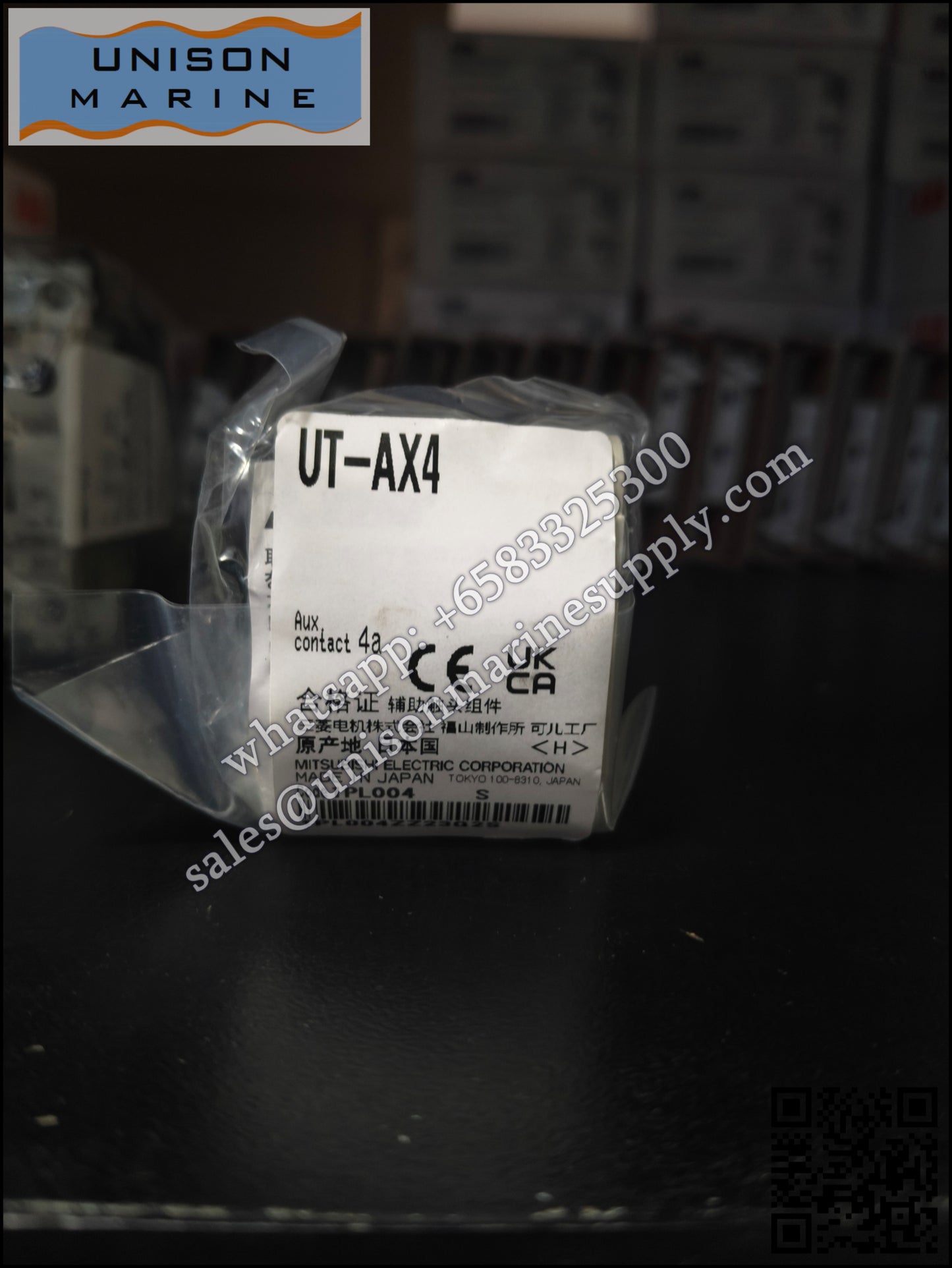 MITSUBISHI Magnetic Contactors: UT-AX4,4NO