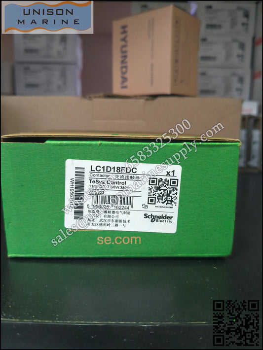 Schneider TeSys Deca Contactors : LC1D18FD7C