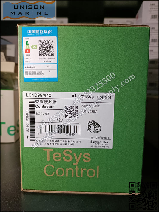 Schneider TeSys Deca Contactors: LC1D95M7C