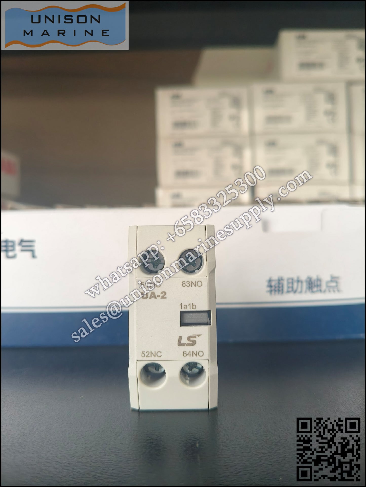 LS ELECTRIC - Contactor Aux contact UA-2, 2NC+2NO