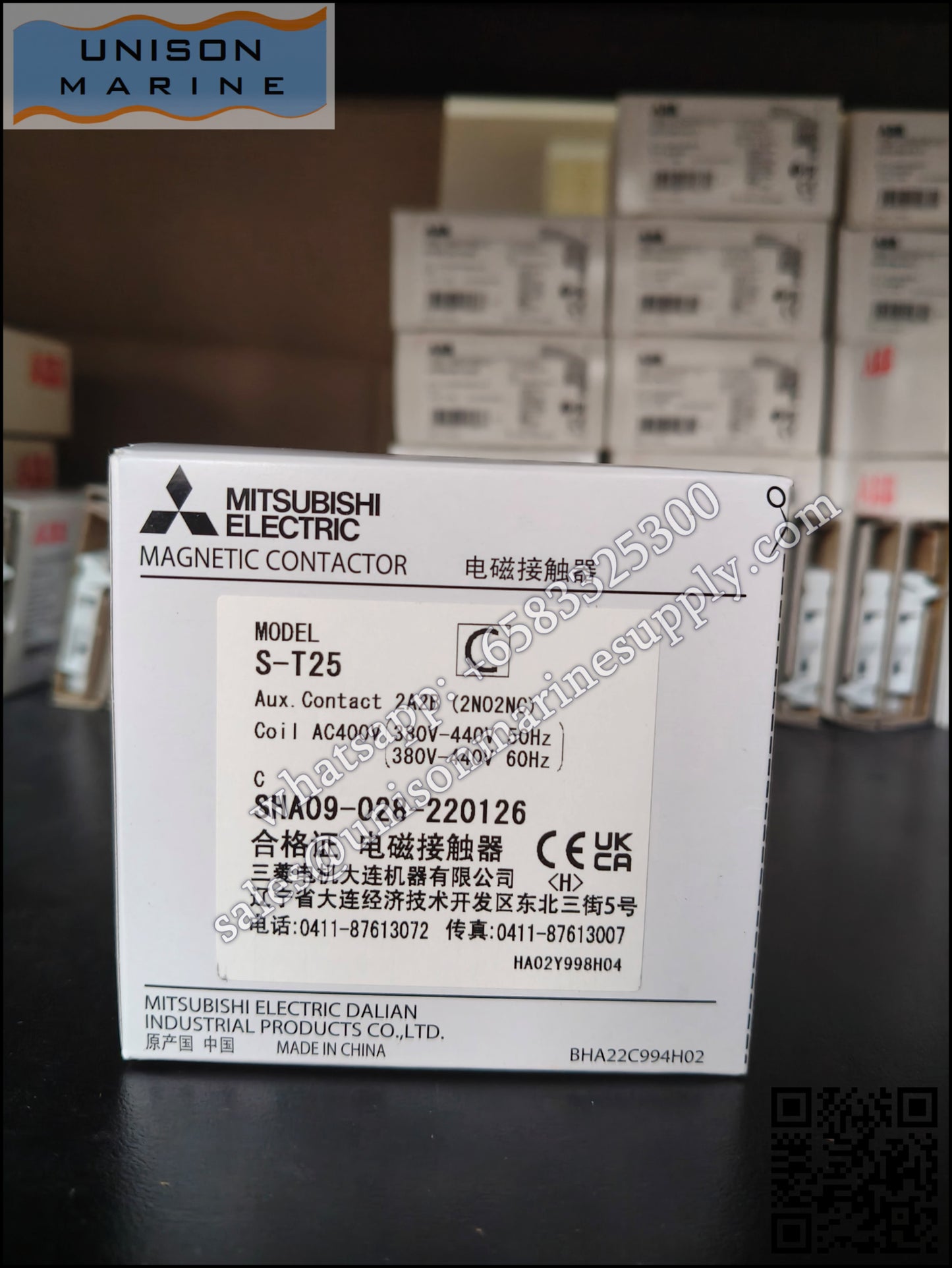MITSUBISHI Magnetic Contactors: S-T25,2NO+2NC AC380-440V