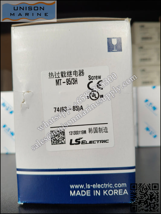 LS ELECTRIC - Thermal overload relay MT-95/3H (63-85A)