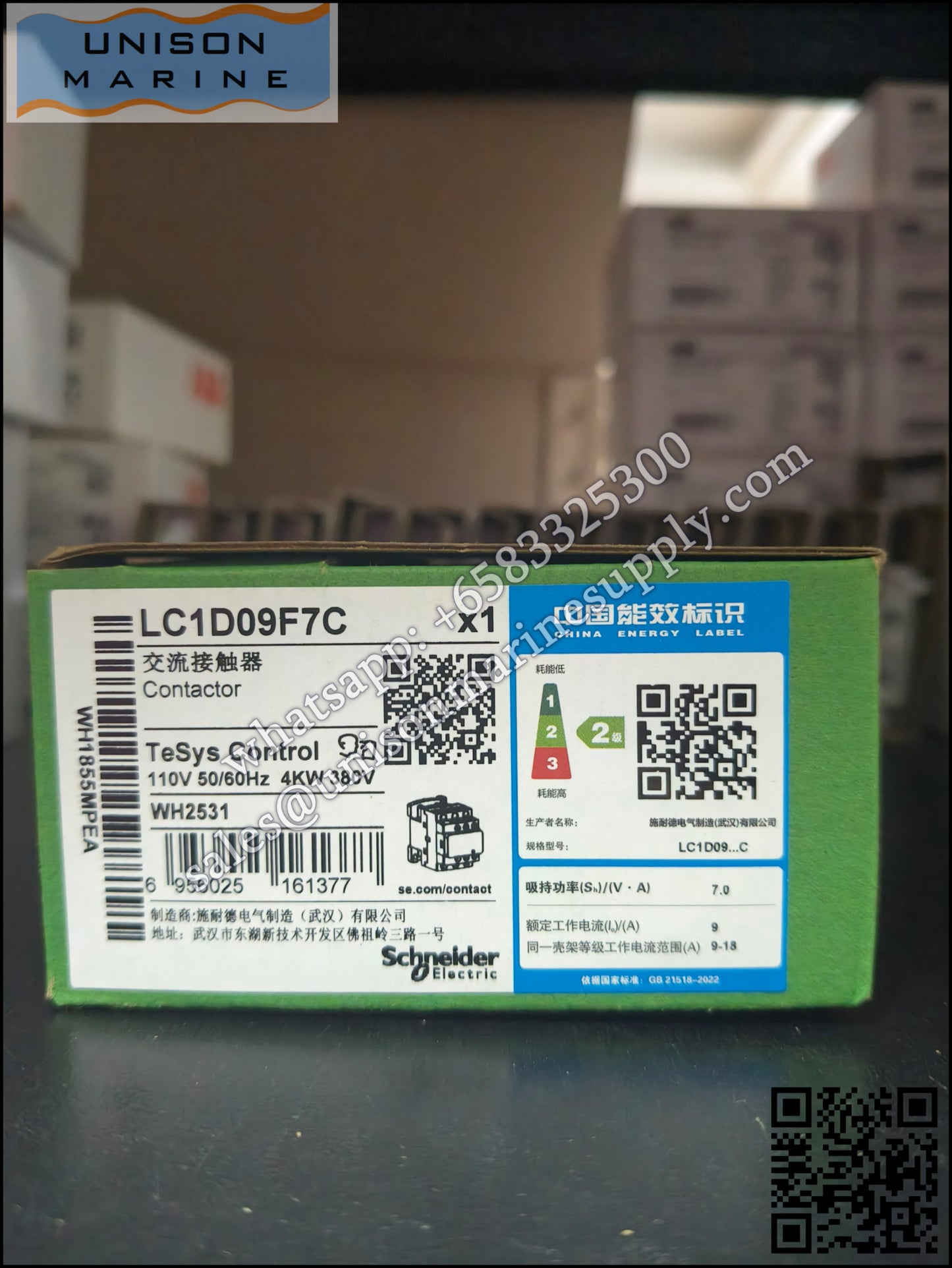 Schneider TeSys Deca Contactors : LC1D09F7C