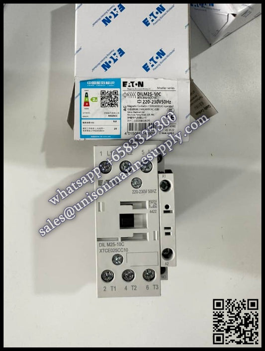Eaton DILM Contactor, DILM25-10C 220-230V 50Hz Coil  3-Pole