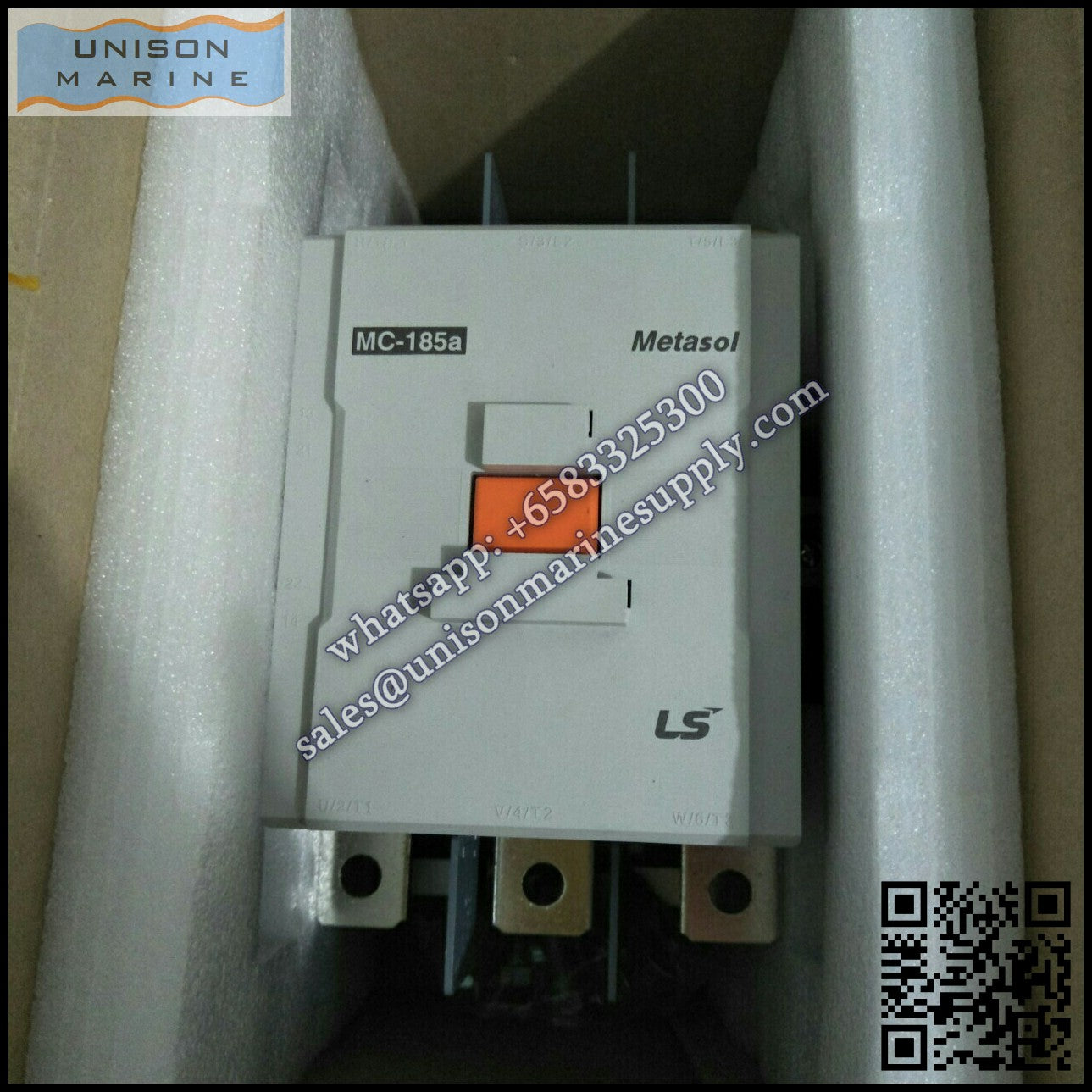 LS ELECTRIC - Contactor MC-185A 380-440VAC 2A2B