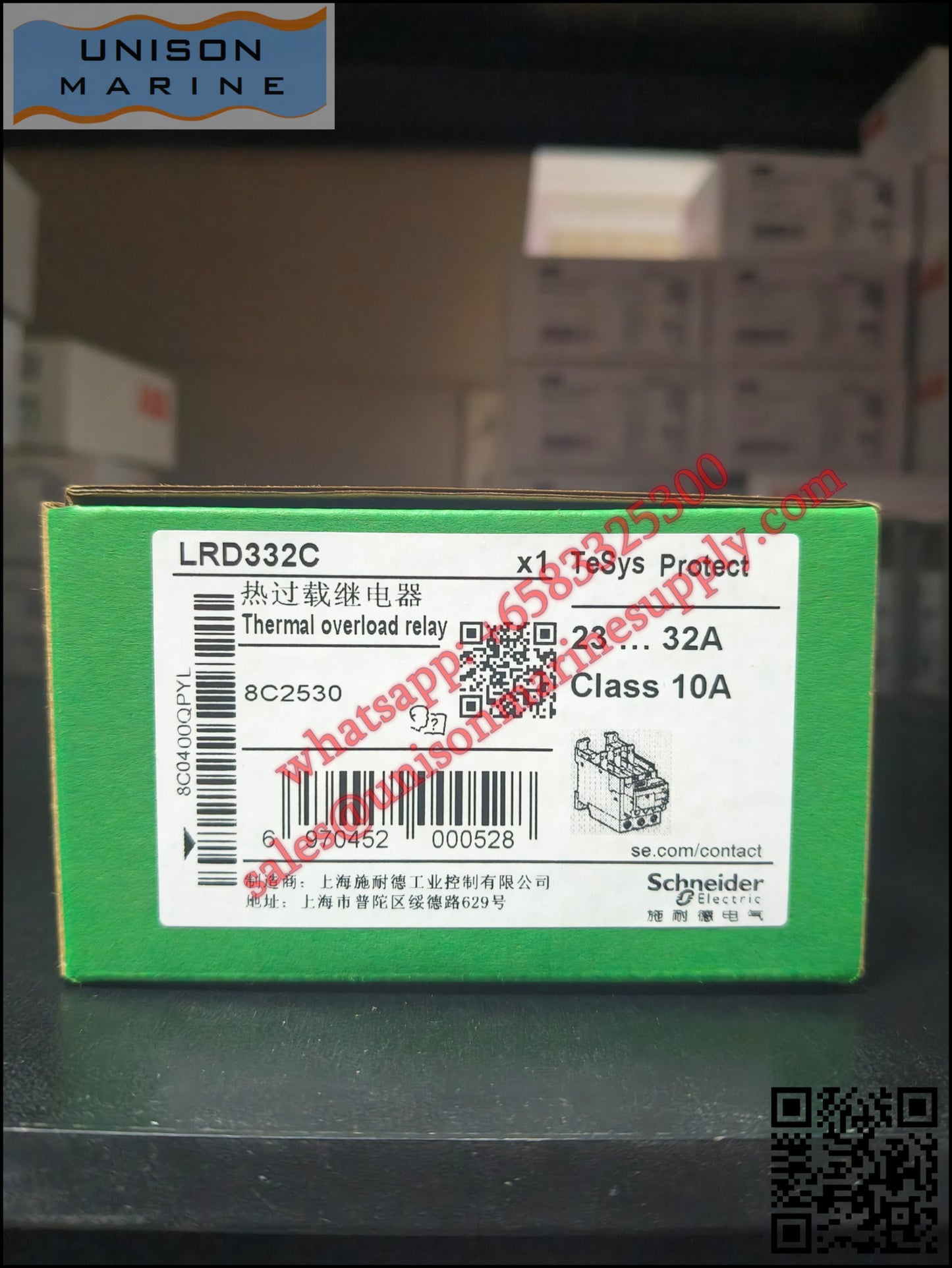 Schneider TeSys Deca Thermal overload relay: LRD332C, 23 to 32A