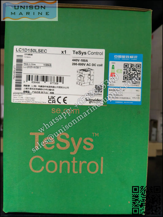 Schneider TeSys Deca Contactors: LC1D150LSEC