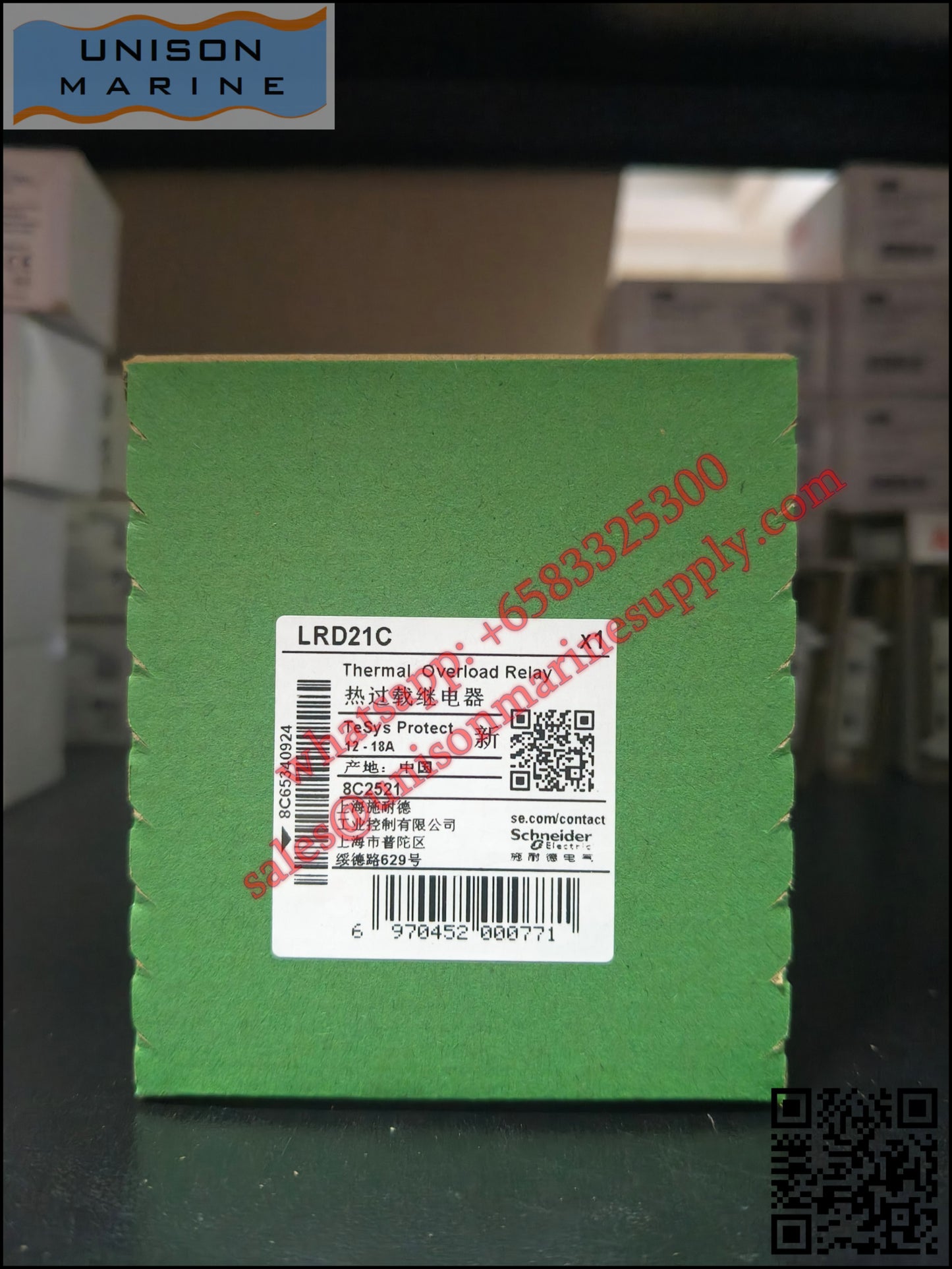 Schneider TeSys Deca Thermal overload relay: LRD21C, 12 to 18A