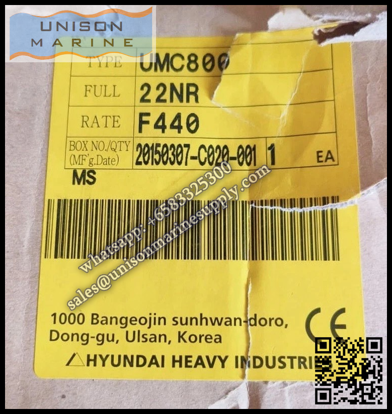 Hyundai Marine Magnetic Contactors: UMC800