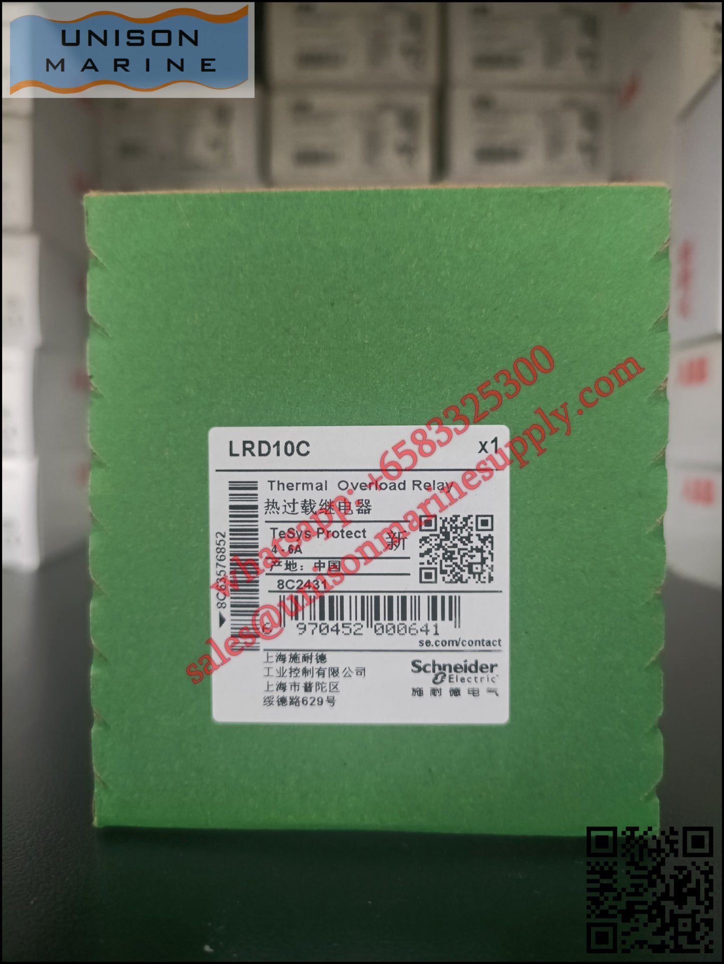 Schneider TeSys Deca Thermal overload relay: LRD10C, 4 to 6A