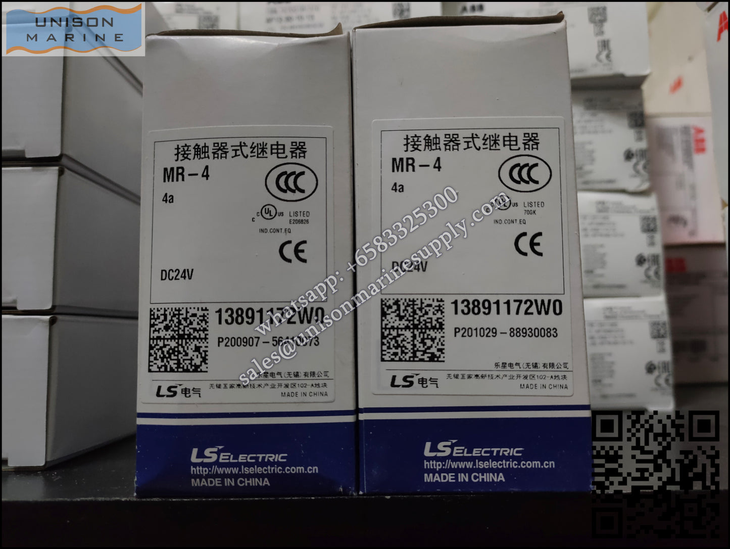 LS ELECTRIC - Contactor MR-4 4A DC24V
