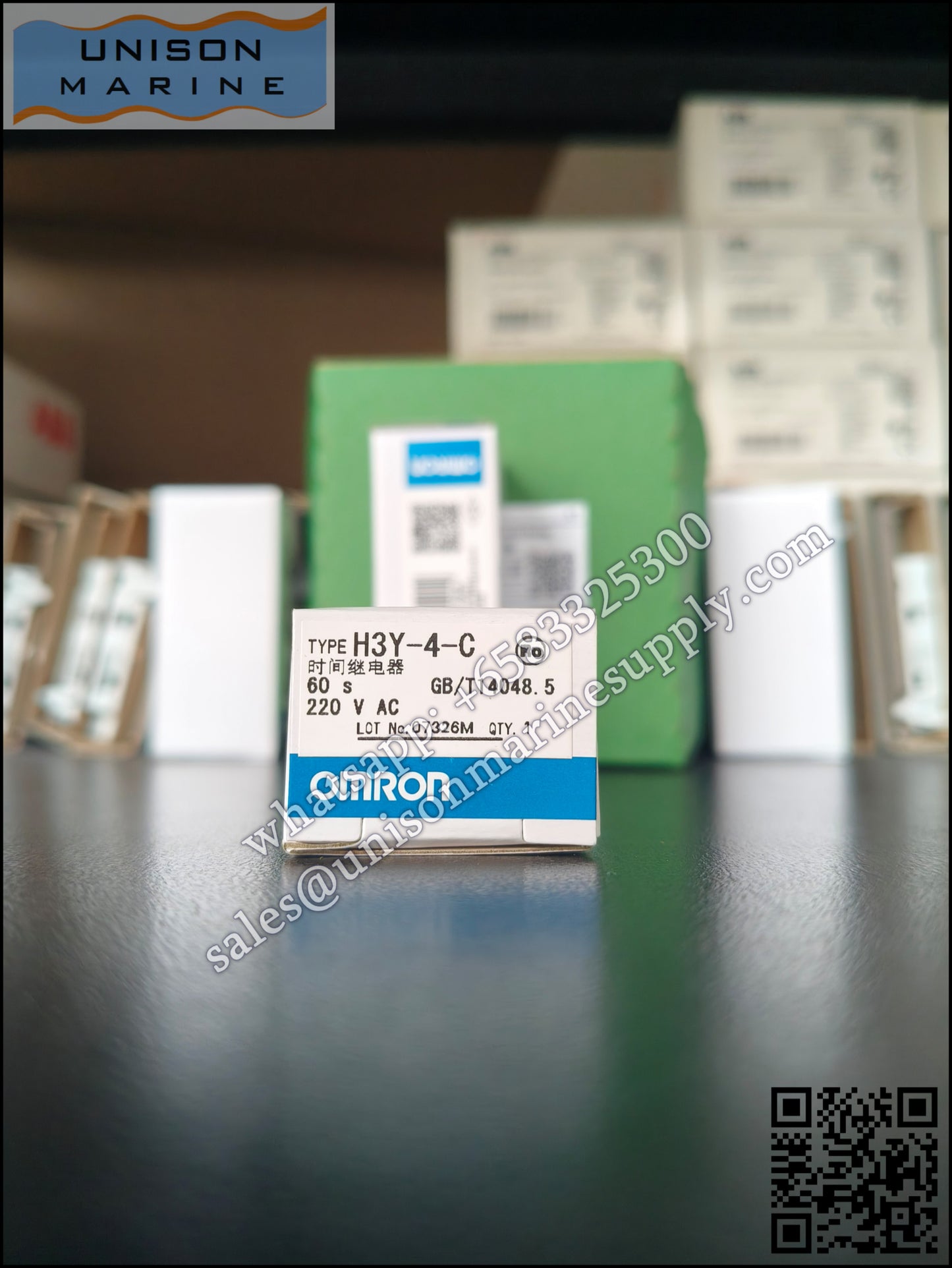 Omron Solid-state Timer: H3Y-C, AC220V 60S