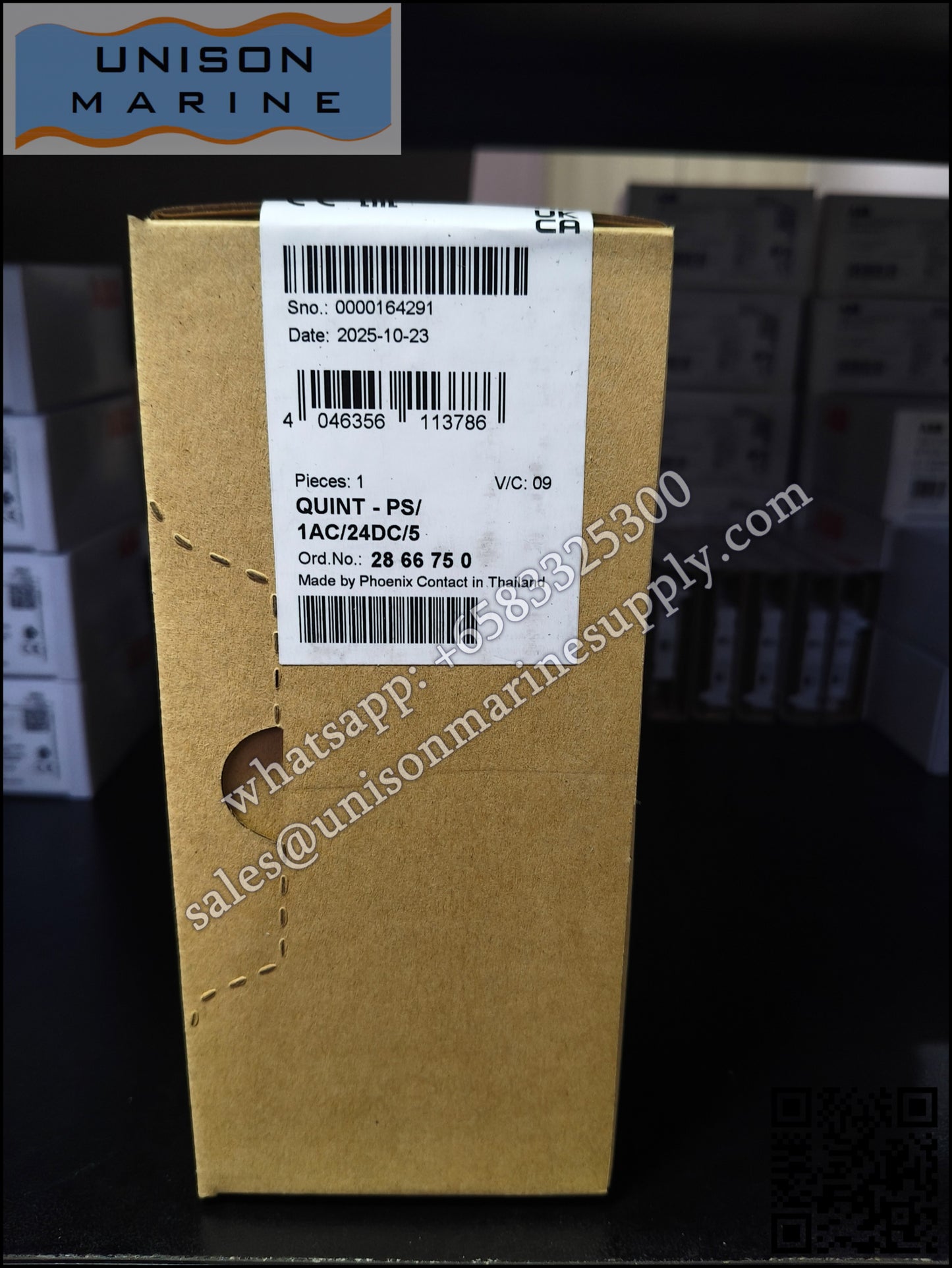 Phoenix Contact DIN Rail Power Supply：QUINT-PS/1AC/24DC/5,2866750