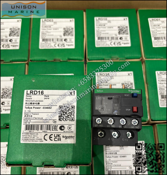 Schneider TeSys Deca Thermal overload relay: LRD16, 9 to 13A