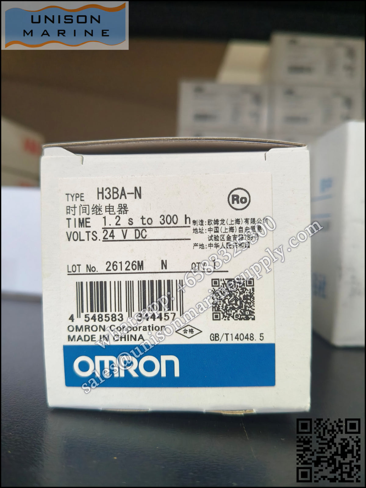 Omron Solid-state Timer: H3BA-N, 1.2s to 300h 24VDC