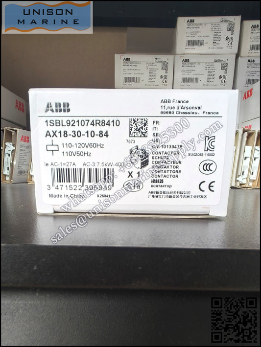 ABB Magnetic Contactors AX Series : AX09-30-10-84,1SBL901074R8410