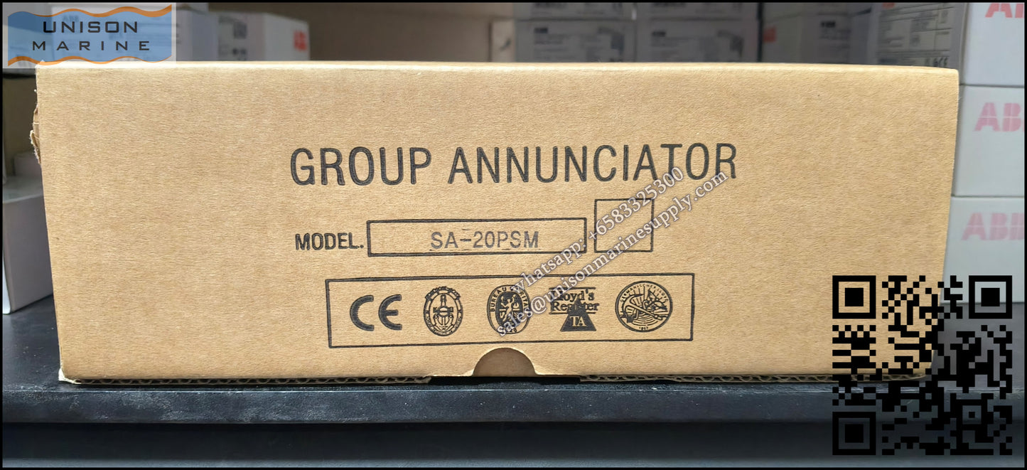 Westronics (LUXCO) Marine Group Annunciator :SA-20PSM